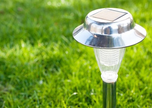 Solar Panel Outdoor Lights Cleaning