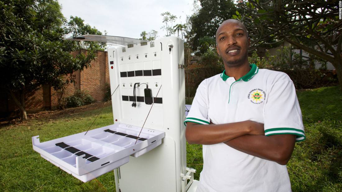 Solar Powered Kiosks In Rwanda